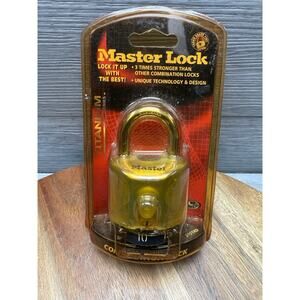 Master Lock Titanium Series Combination Lock 3X Stronger